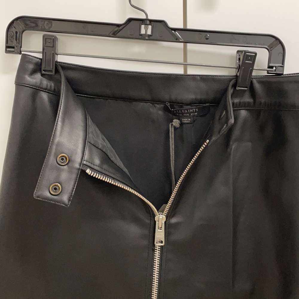 NWT All Saints Lena Skirt 6 - Picture 6 of 11